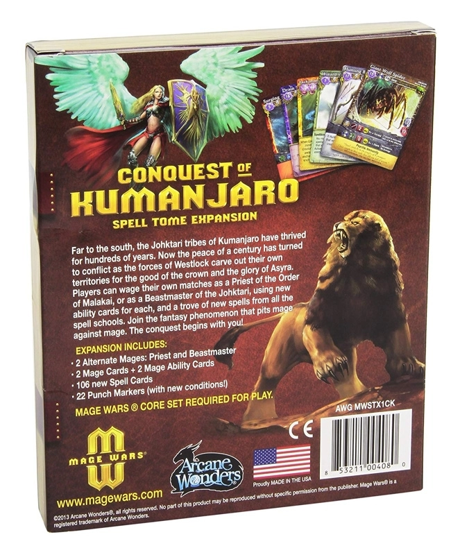 Mage Wars Conquest of Kumanjaro - EN