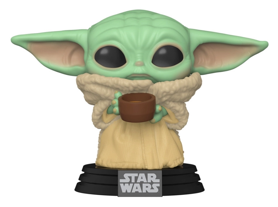 Funko POP! Star Wars: Mandalorian - The Child w/cup Vinyl Figure 10cm