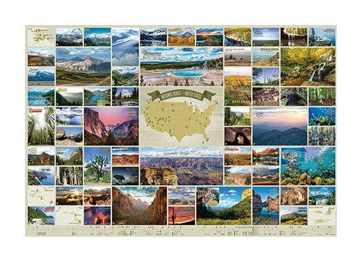 Nationalpark Collage der USA