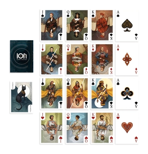 Ion History Card Deck - EN