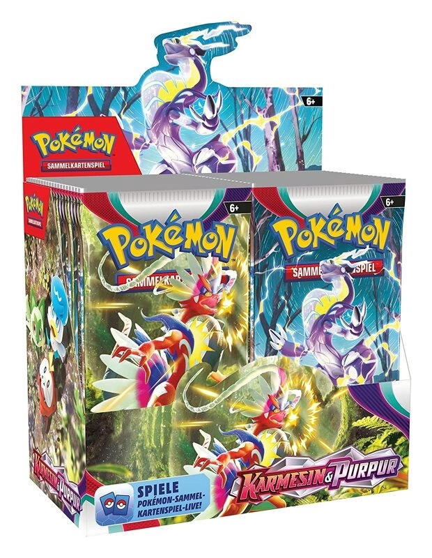 Pokémon SV01 - Karmesin & Purpur Booster Display (36 Booster) - DE