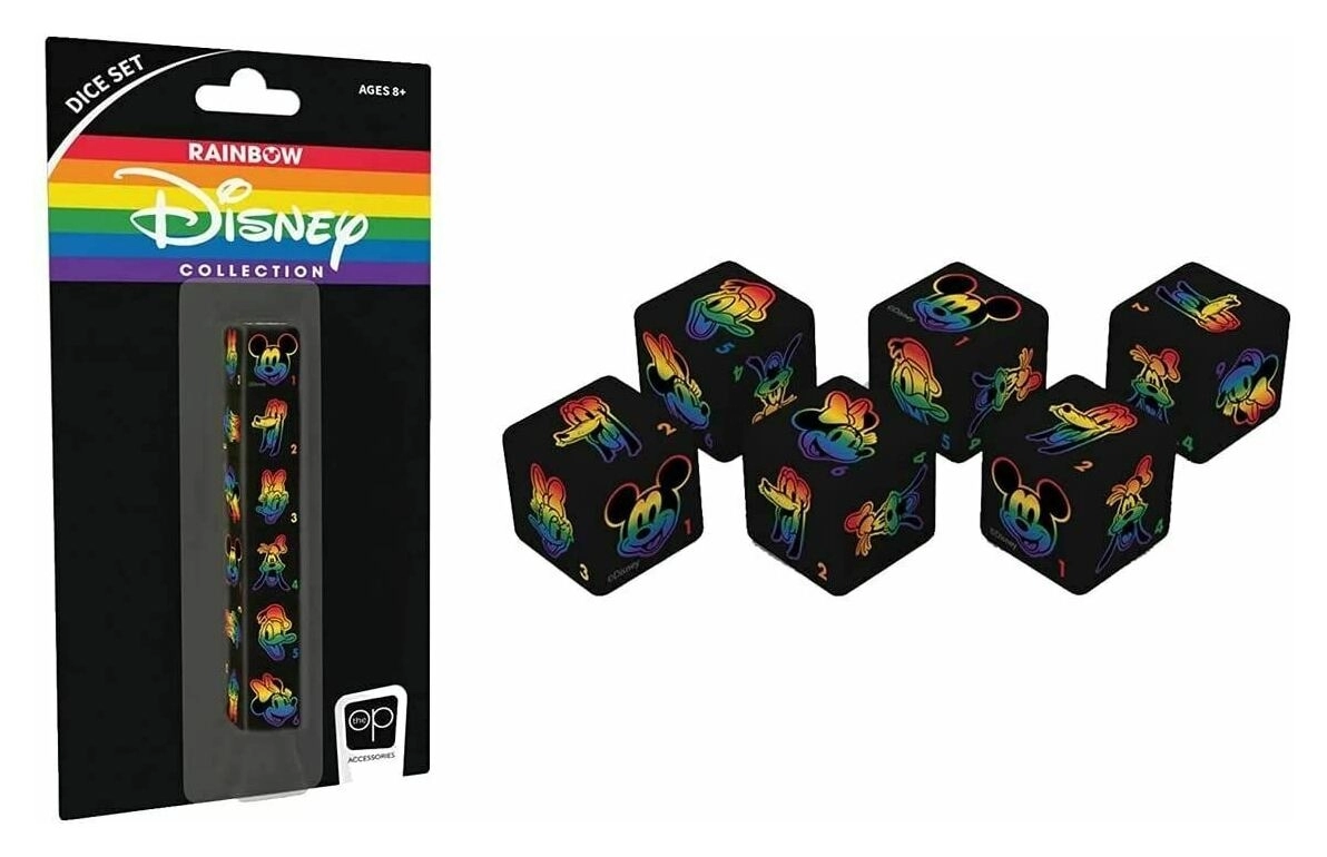 Disney Rainbow Dice Set