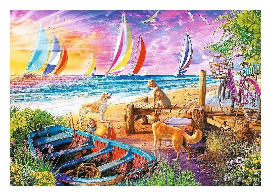 Trefl Prime Puzzle - Sailboats View