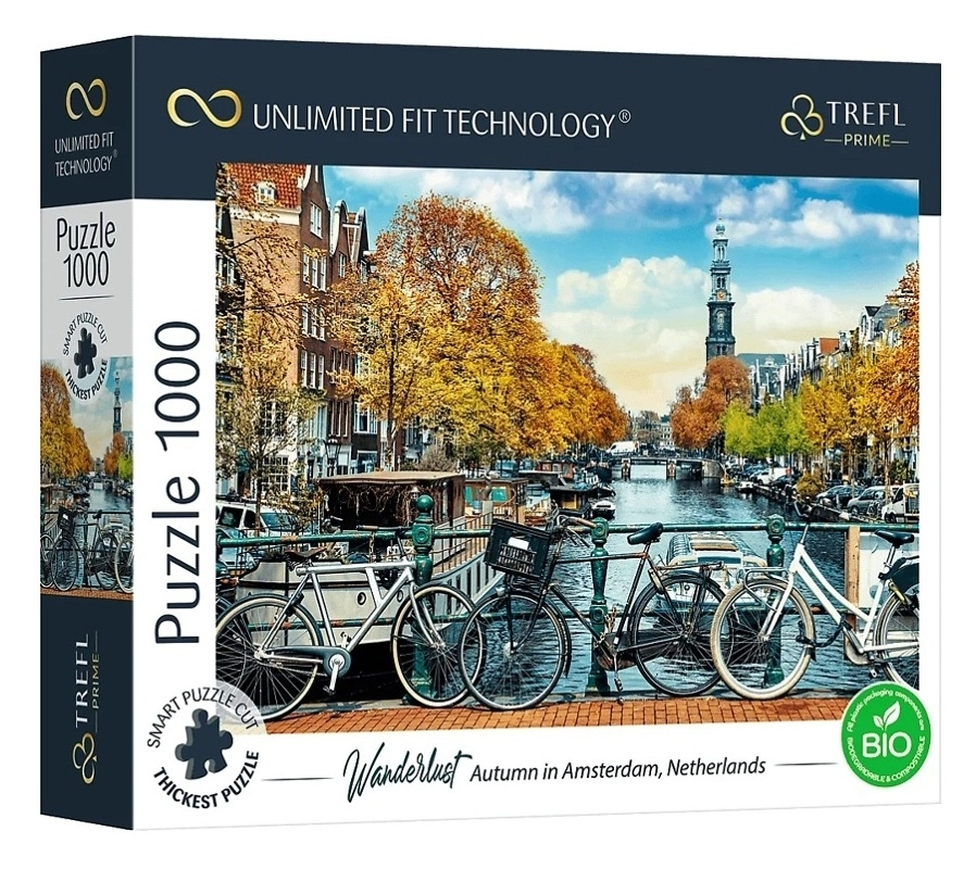 Trefl Prime Puzzle - Autumn in Amsterdam - The Netherlands