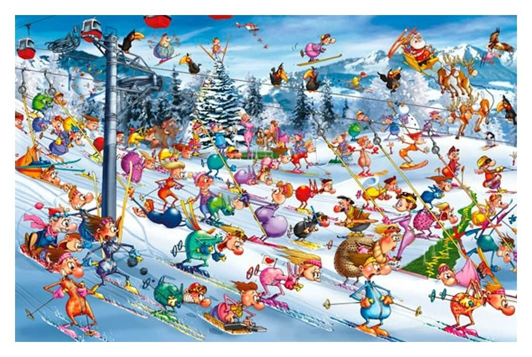 Christams Skiing - Francois Ruyer