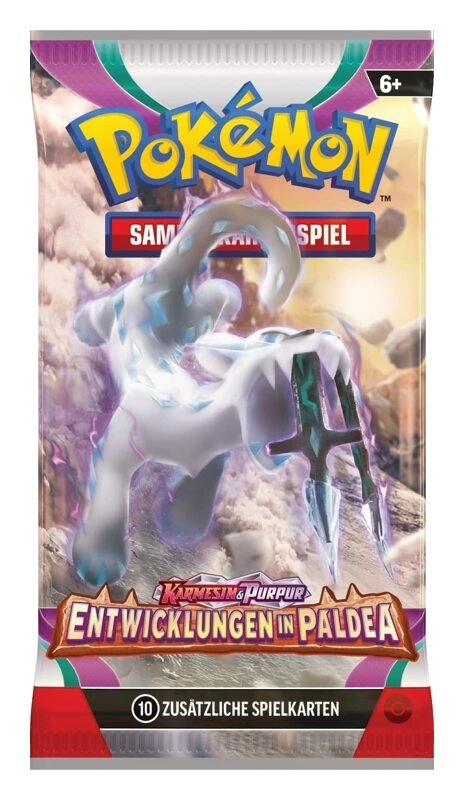 Pokémon SV02 - Karmesin & Purpur - Entwicklungen in Paldea Booster Display (36 Booster) - DE