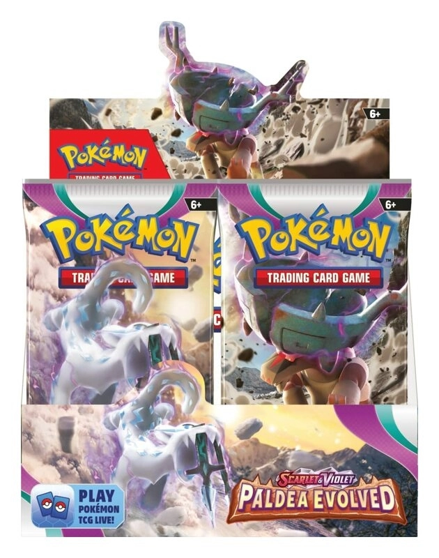 Pokémon SV02 - Scarlet & Violet - Paldea Evolved - Display (36 Booster) - EN