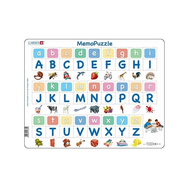 Lernpuzzle - Memo ABC Alphabet