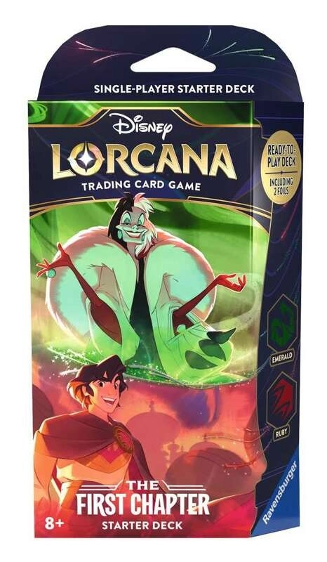 Disney Lorcana - Starter Deck 3 (Cruella De Vil, Aladdin) - The First Chapter - EN