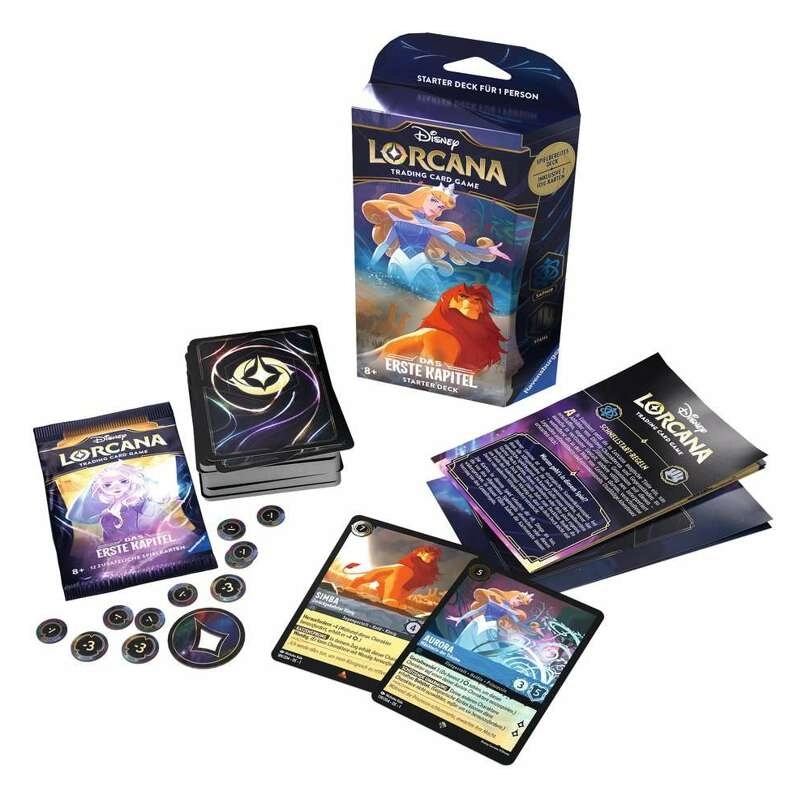 Disney Lorcana - Starter Deck 1 - Aurora, Simba - Das Erste Kapitel - DE