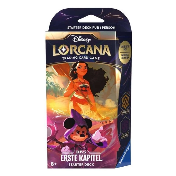 Disney Lorcana - Starter Deck 2 - Vaiana, Micky Maus - The First Chapter"