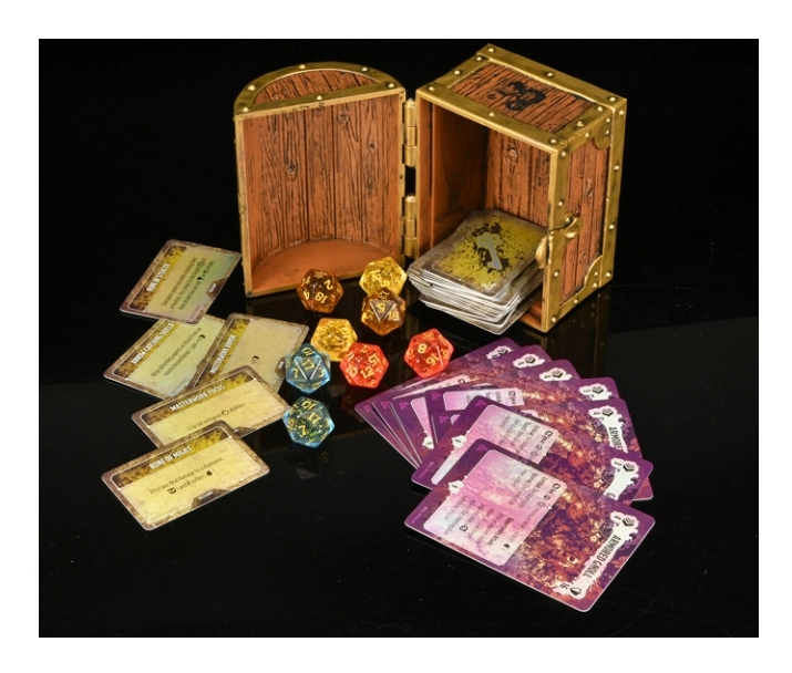 Dungeons & Dragons Onslaught: Organized Play Championship Kit – Gold Treasure Chest - EN