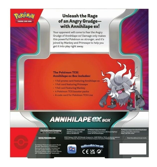 Pokémon Annihilape ex Box - EN