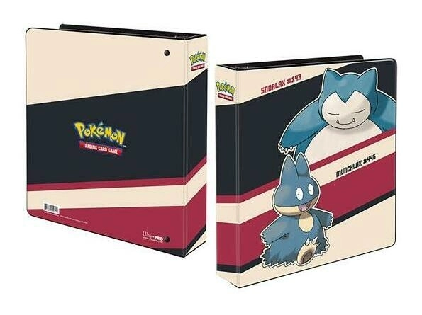 Pokémon 3-Ring Binder/Album Snorlax & Munchlax