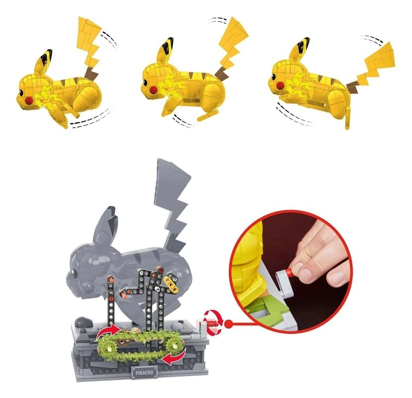 Mega Construx Pokémon Motion Pikachu bewegliches Bauset