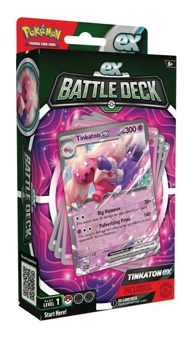 Pokémon Battledeck Tinkaton Ex - EN