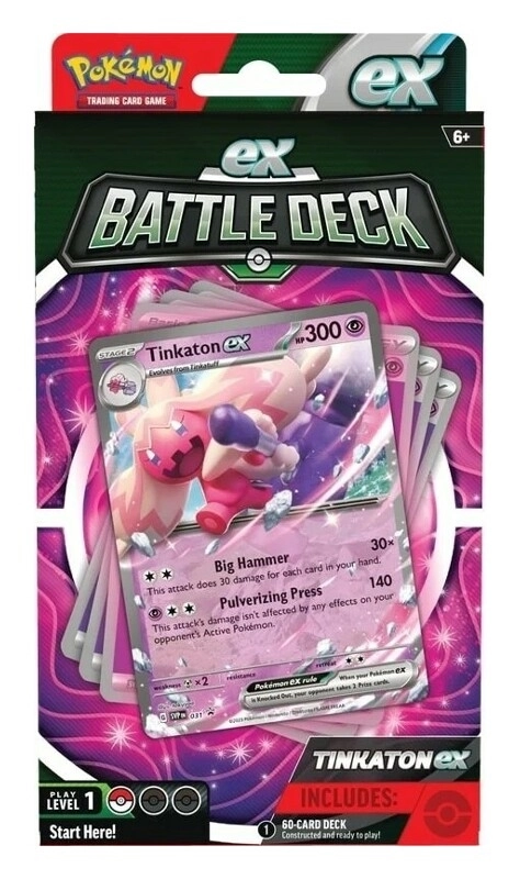 Pokémon Battledeck Tinkaton Ex - EN