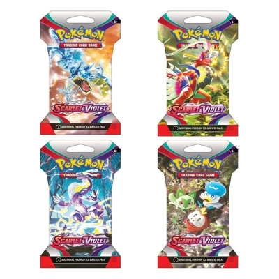 Pokemon Scarlet & Violet 1 Sleeved Booster Display (24 Booster) - EN