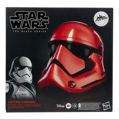 Star Wars The Black Series Galaxy’s Edge Captain Cardinal Electronic Helmet