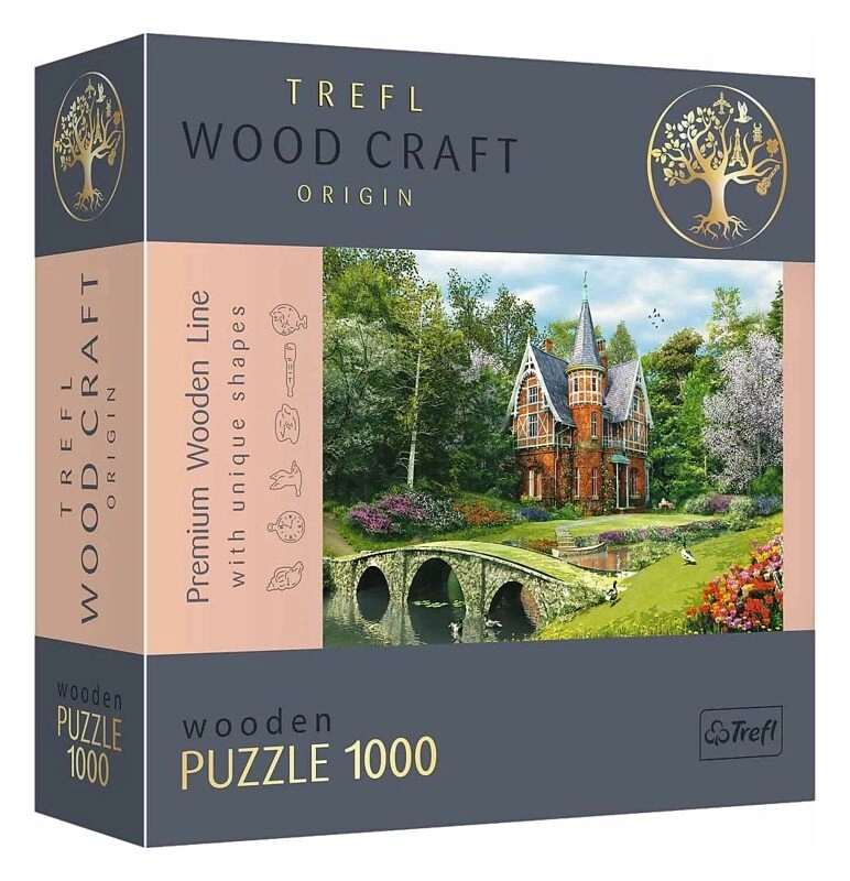 Holzpuzzle - Victorian House