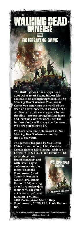 The Walking Dead Universe RPG Starter Set - EN