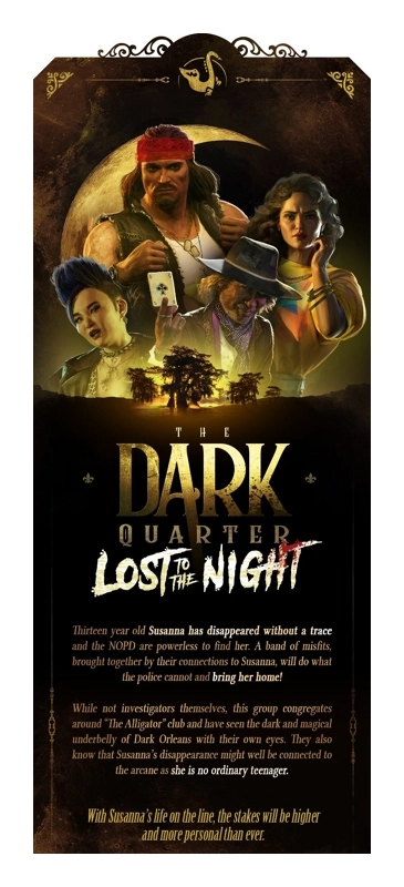 The Dark Quarter: Lost to the Night - Expansion - EN