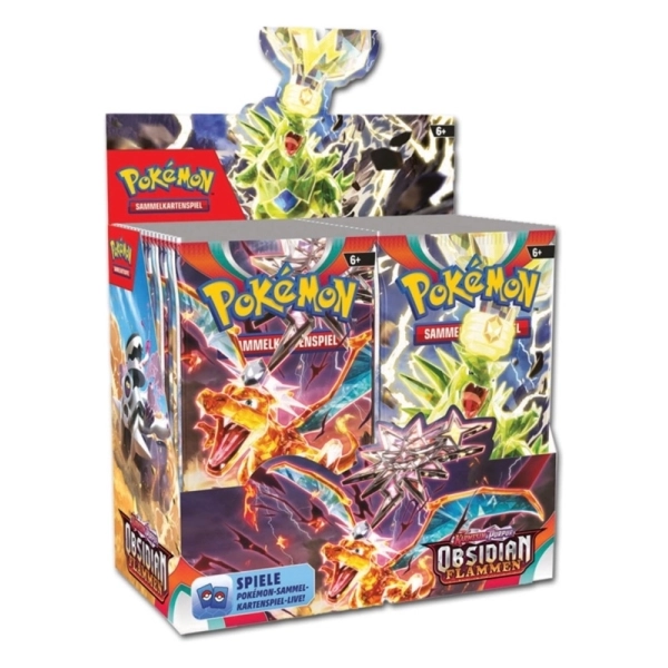 Pokémon SV03 - Obsidian Flammen - Display (36 Booster) - DE