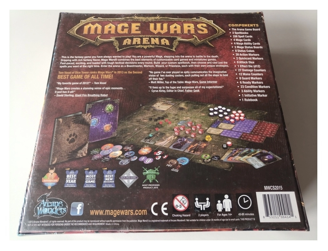 Mage Wars Arena - Core Set - EN (Defekte Verpackung)