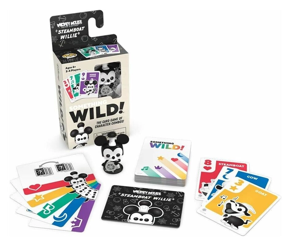 Something Wild Card Game Disney Mickey Mouse Steamboat Willie