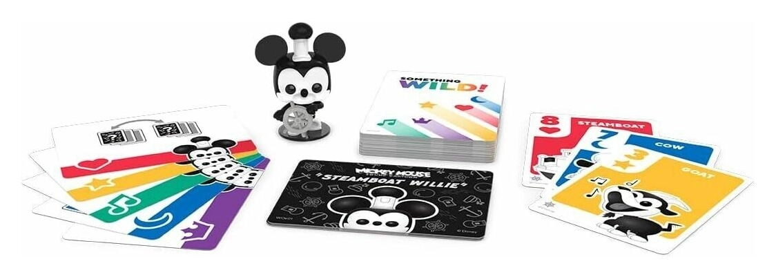 Something Wild Card Game Disney Mickey Mouse Steamboat Willie