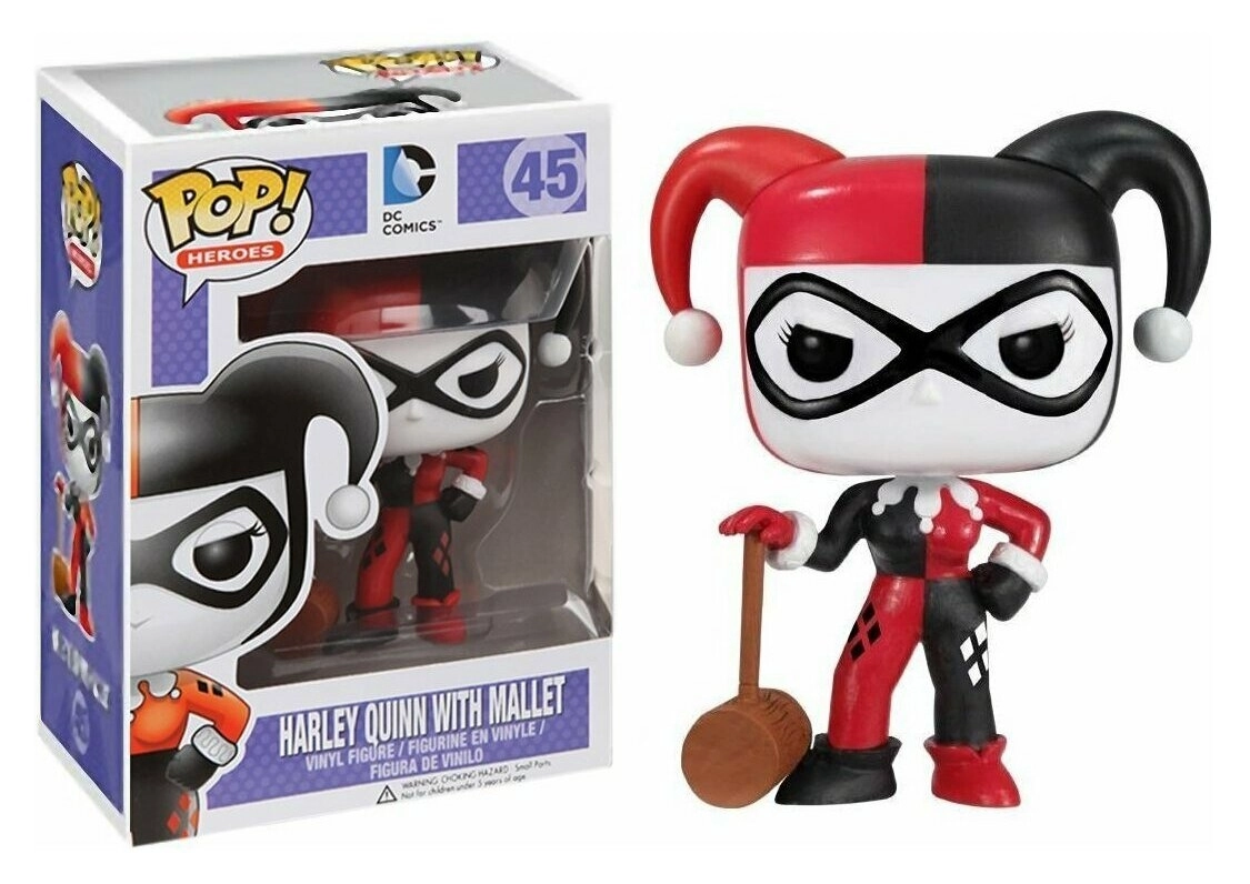 POP - DC Comics - Harley Quinn with Mallet