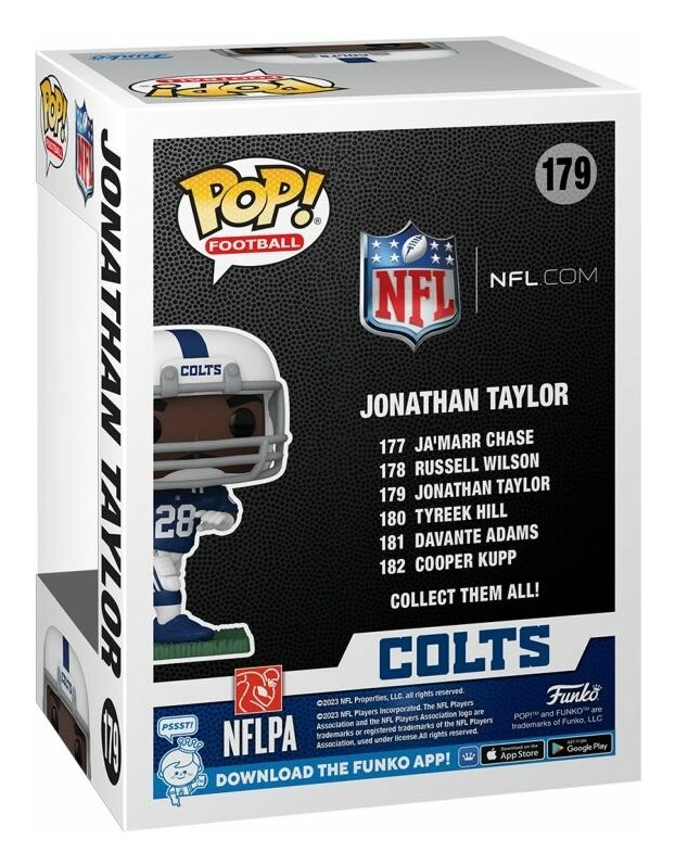 Funko POP! NFL:  Jonathan Taylor - Indianapolis Colts