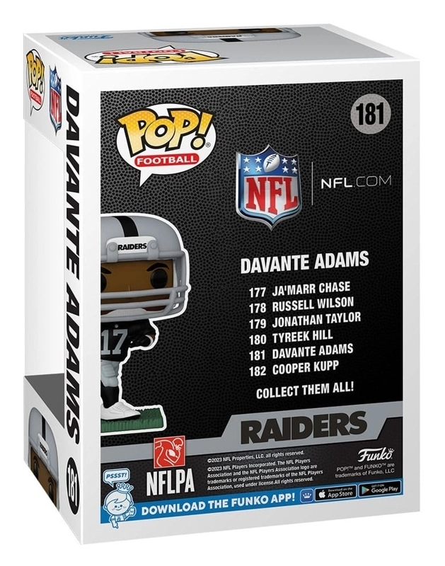 Funko POP! NFL - Davante Adams - Las Vegas Raiders