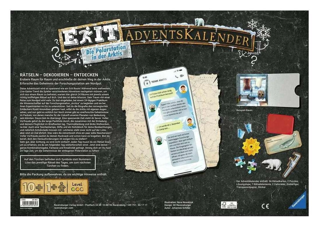 EXIT Adventskalender – Die Polarstation in der Arktis