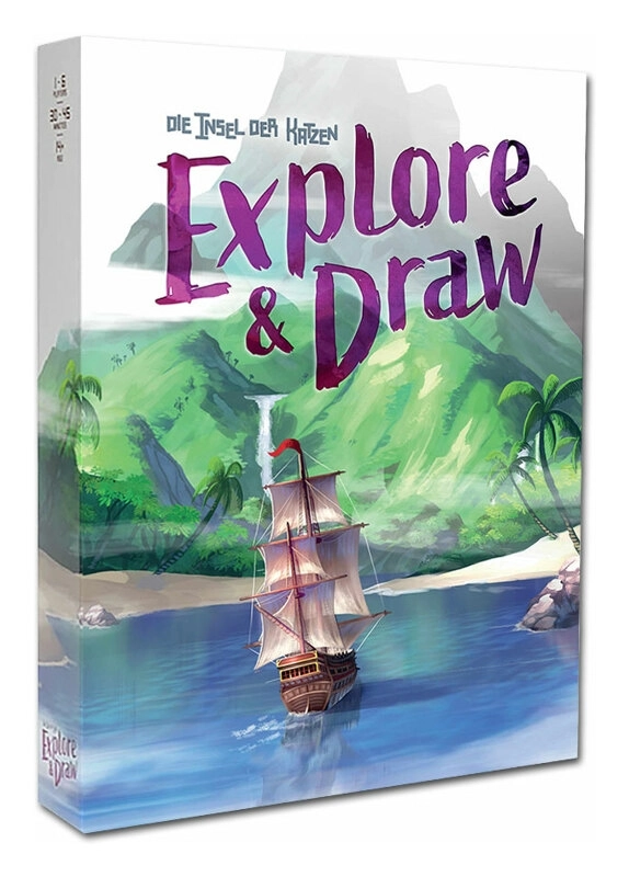 Die Insel der Katzen Explore & Draw