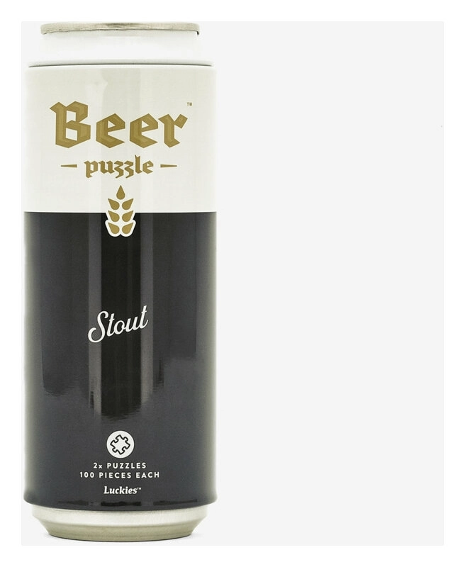 Luckies Bierdosenpuzzle Stout in Dose