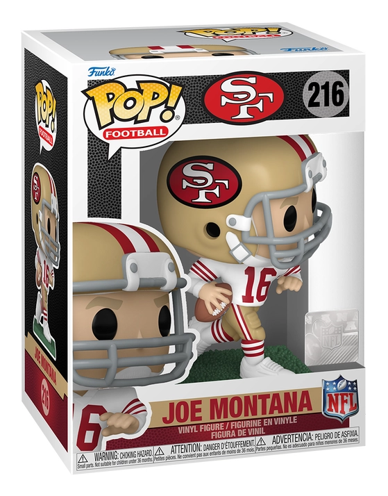 Funko POP! - NFL: Legends - San Francisco 49 - Joe Montana (Away)