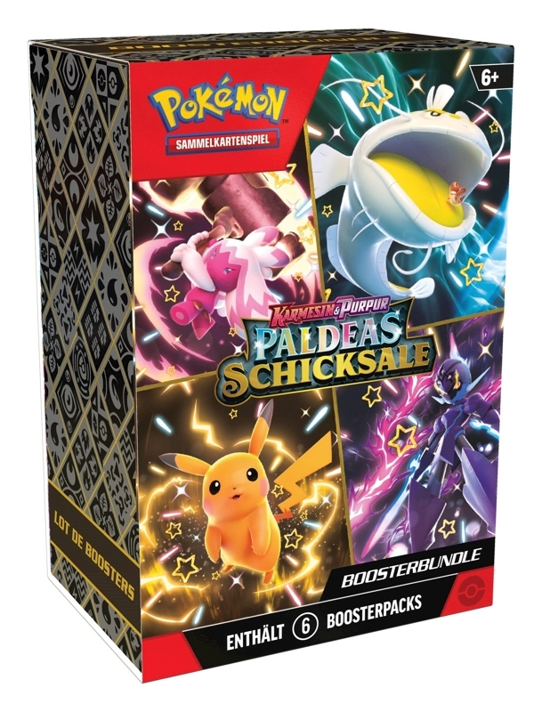 Pokémon SV04.5 - Paldeas Schicksale Booster Bundle - DE