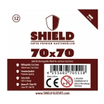 Shield Thin - 100 dünne Kartenhüllen (70 x 70 mm)