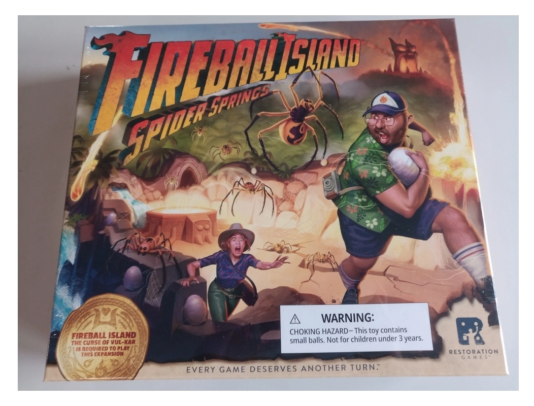 Fireball Island - Spider Springs - Expansion - EN (Defekte Verpackung)