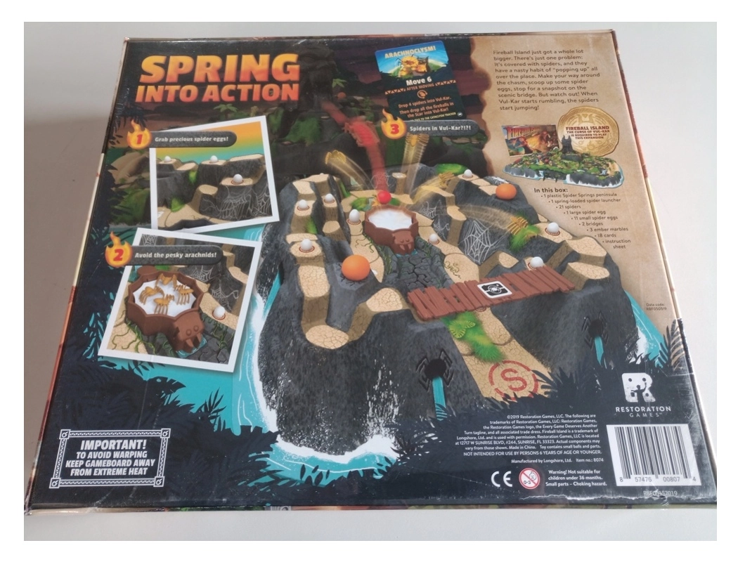 Fireball Island - Spider Springs - Expansion - EN (Defekte Verpackung)