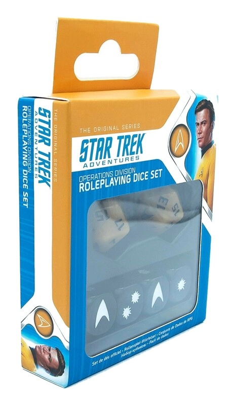 Star Trek Adventures Operations Division Dice Set