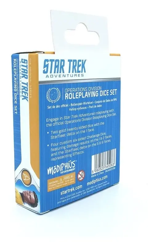 Star Trek Adventures Operations Division Dice Set