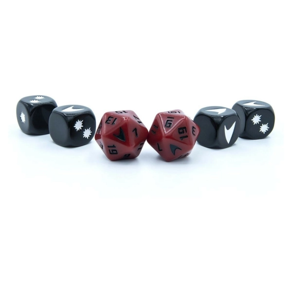 Star Trek Adventures Command Division Dice Set