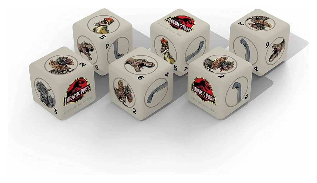 Jurassic Park Dice Set