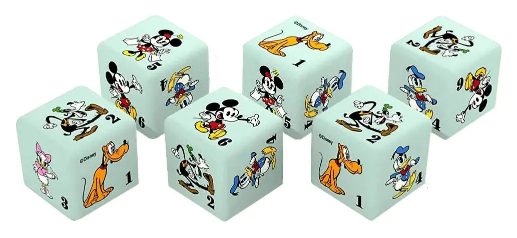 Disney Würfel Set Mickey and Friends