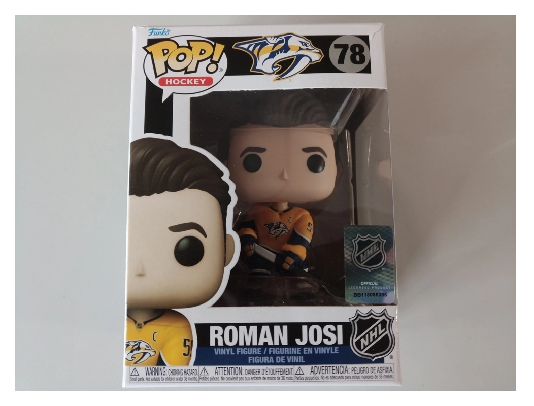 Funko POP! - NHL: Predators- Roman Josi (Home Uniform) (Defekter Stock)