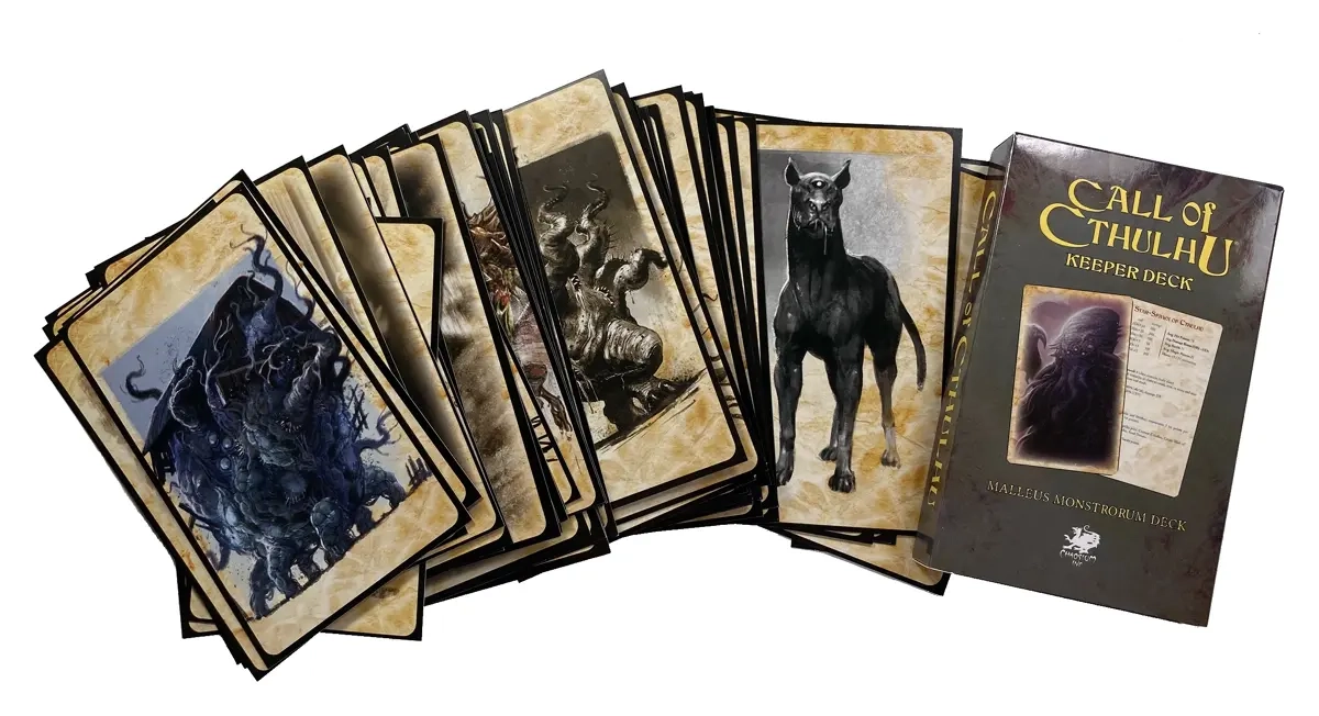 Call of Cthulhu RPG - The Malleus Monstrorum Keeper Deck - EN