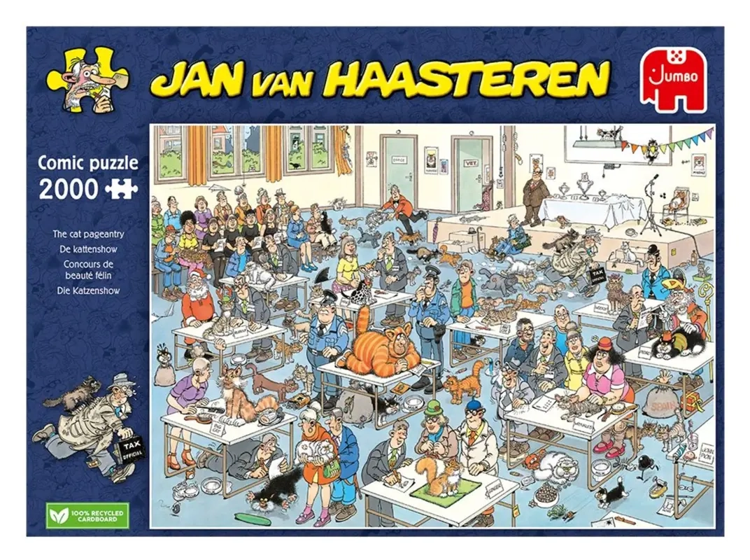 Die Katzenshow - Jan van Haasteren