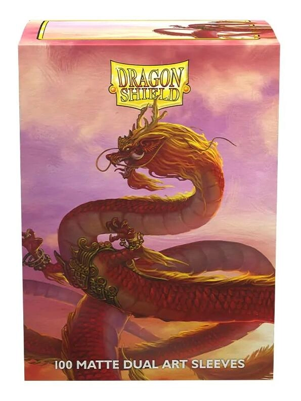 Dragon Shield Art Sleeves - Standard size - Matte Dual - Year of the Wood Dragon (100 Sleeves)